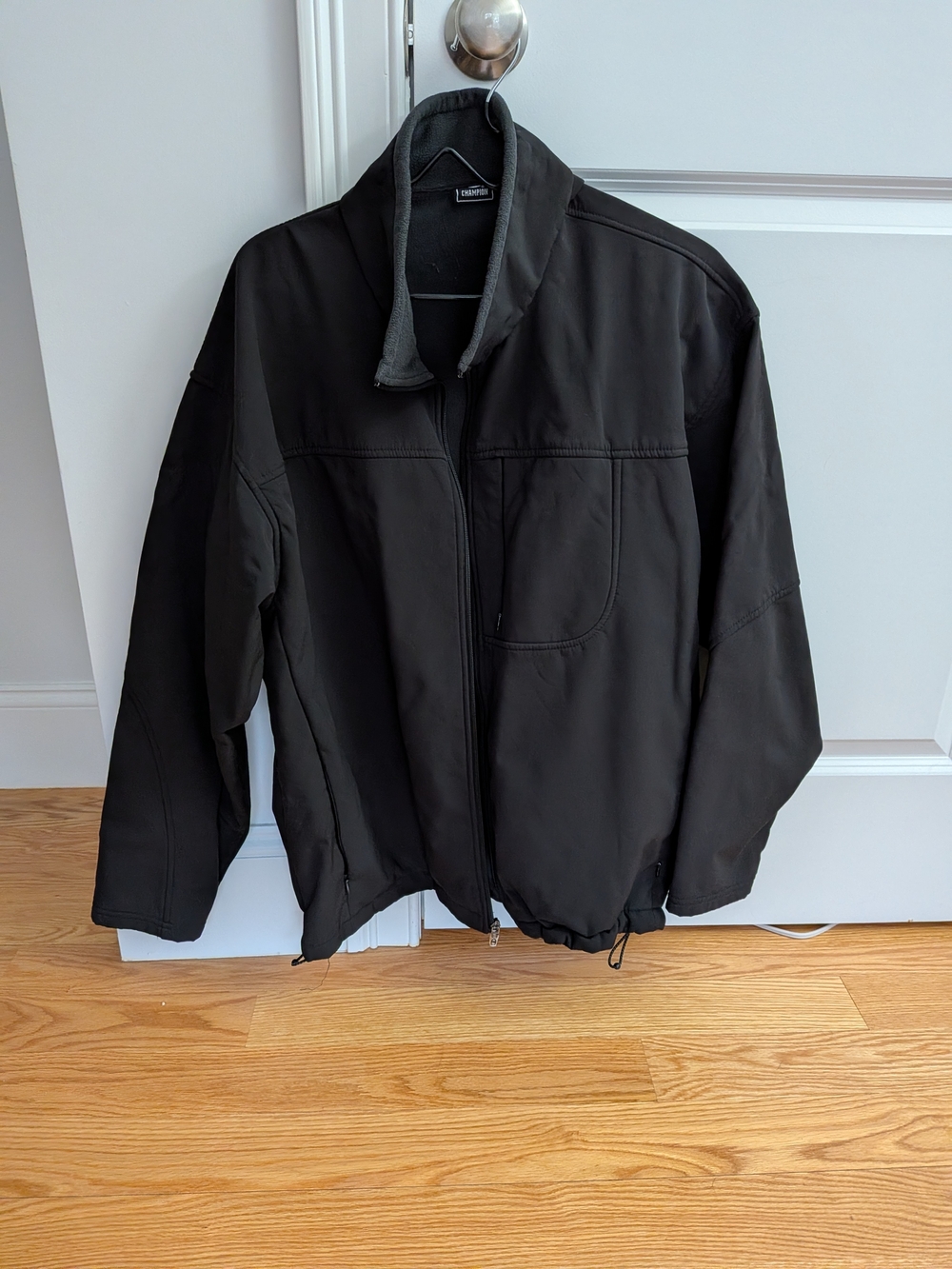 Champion Black Men's Full-Zip Performance Jacket